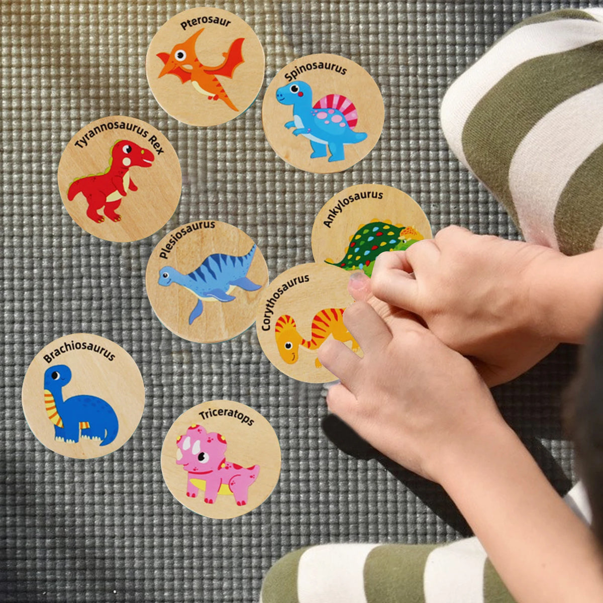 Dinosaur Memory Game Card